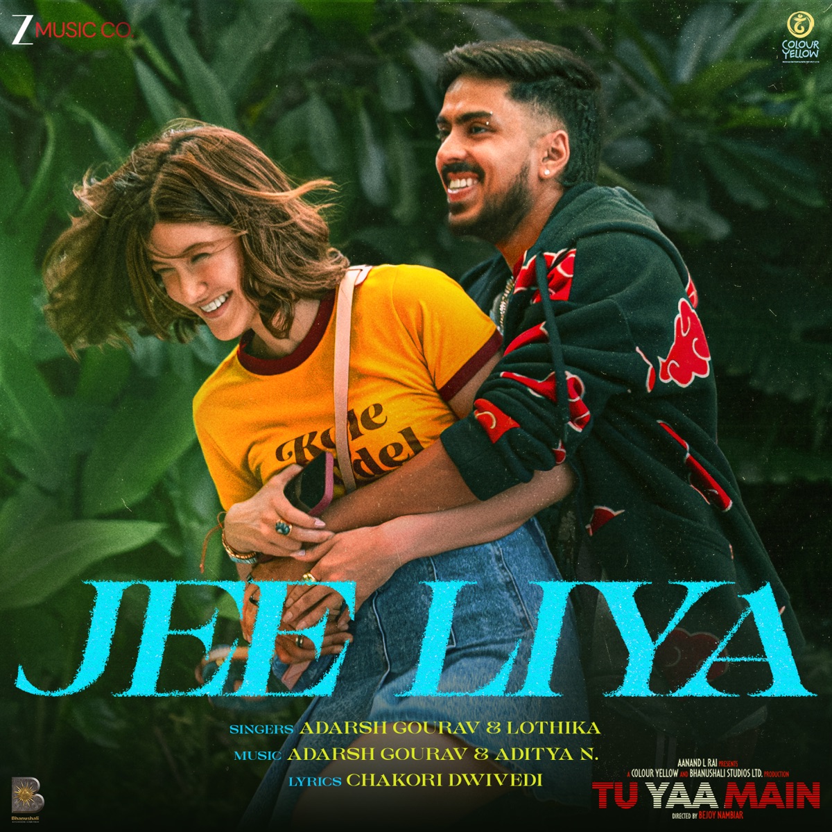 Jee Liya (From "Tu Yaa Main") - Single by Adarsh Gourav, Aditya N., Lothika & Chakori Dwivedi album cover