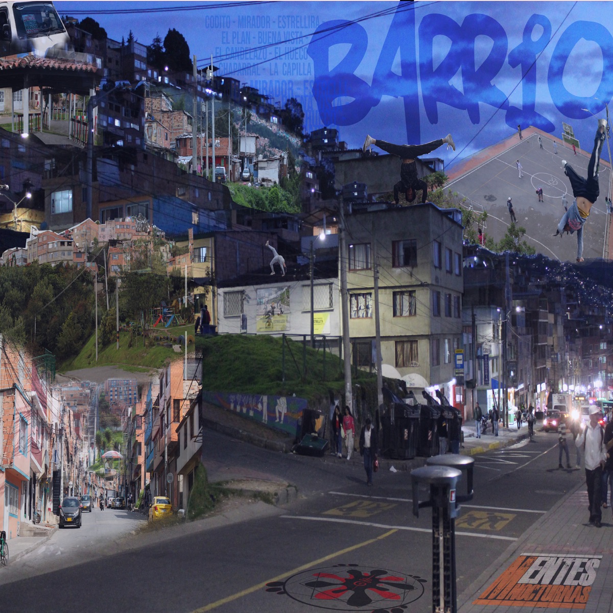 BARRIO (feat. Mentes Nocturnas) - Single by Ro-Lee MC album cover