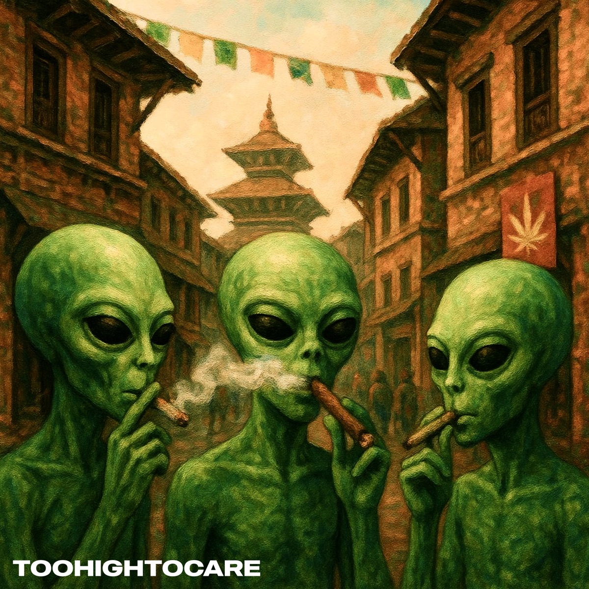 TOOHIGHTOCARE - Single by Hella loud album cover