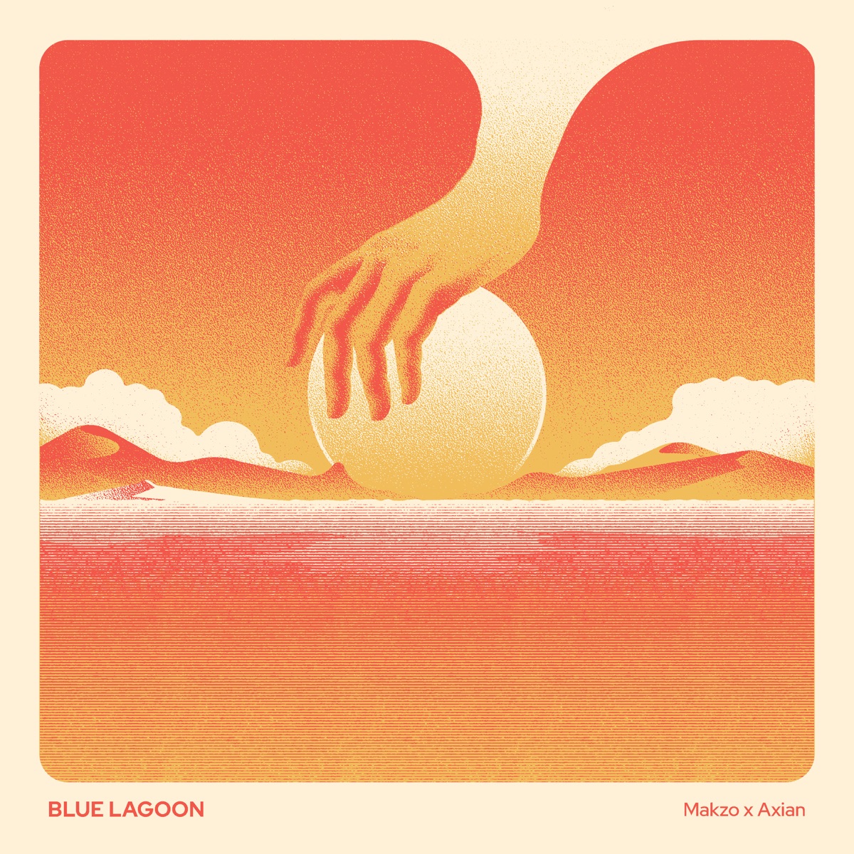 Blue Lagoon - Single by Makzo & Axian album cover