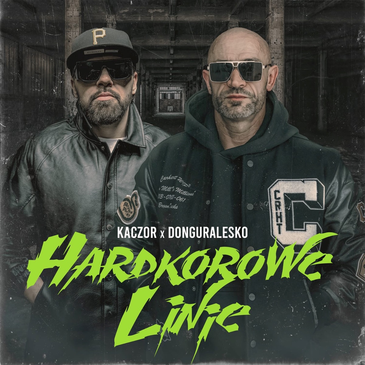Hardkorowe Linie - Single by Kaczor, Donguralesko & The Lake album cover