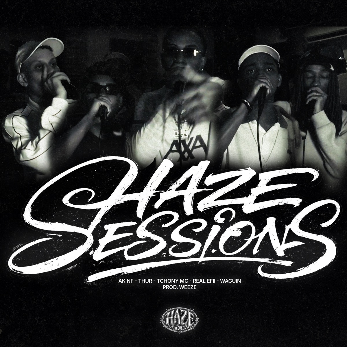 Haze Sessions (feat. Real Efii & Jamiss777) - Single by Weeze Cooker, Tchony Mc, Thur, AK NF & Waguin album cover