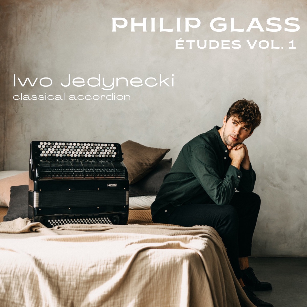 Philip Glass: Etudes, Vol. 1 by Iwo Jedynecki album cover