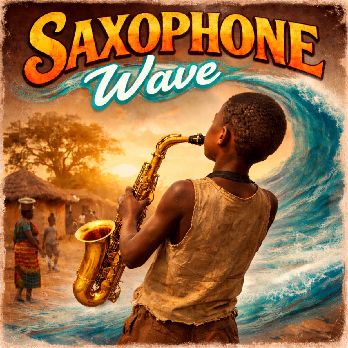 Saxophone Wave (feat. Kaeymnør012 & Prayzie Beats) - Single by Djy Mpume Og album cover