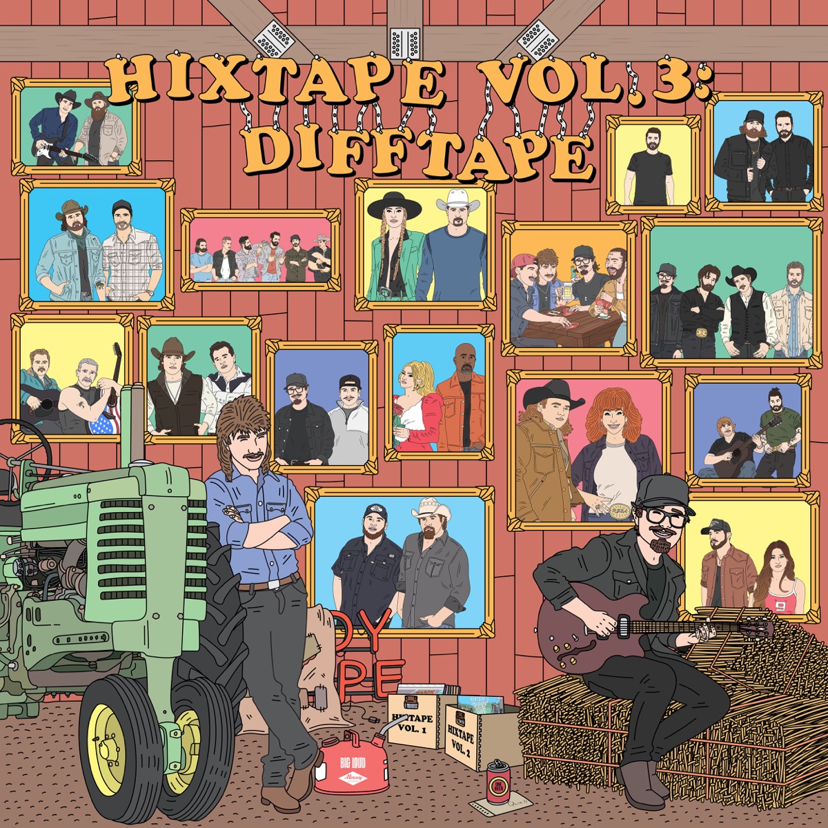 HIXTAPE: Vol. 3: DIFFTAPE by HIXTAPE & Joe Diffie album cover