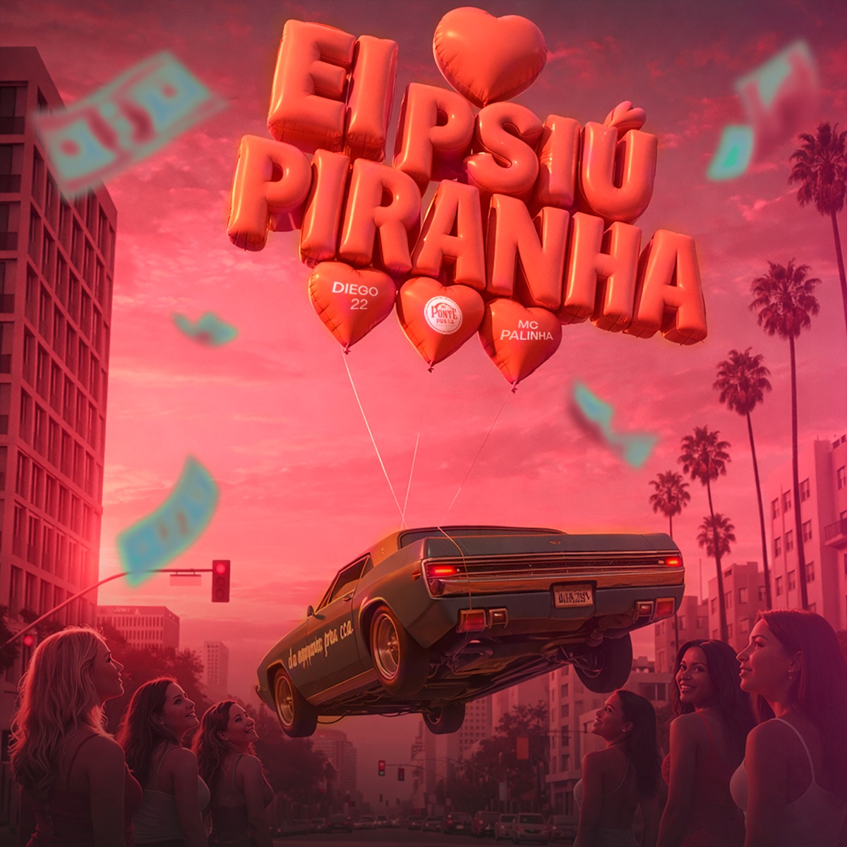Ei Psiu Piranha - Single by Mc Palinha & Mc Leozinho B13 album cover