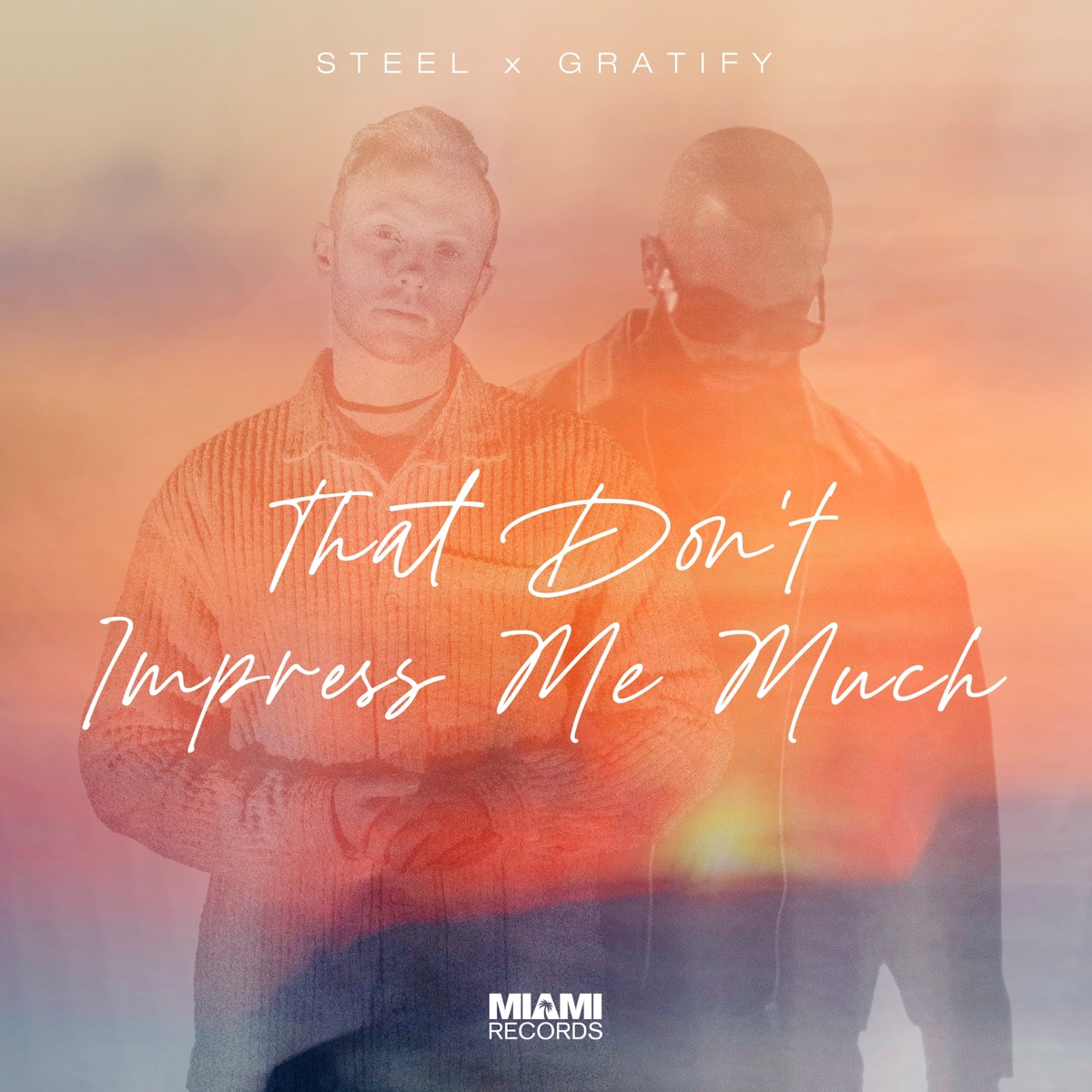 That Don't Impress Me Much - Single by STEEL & GRATIFY album cover