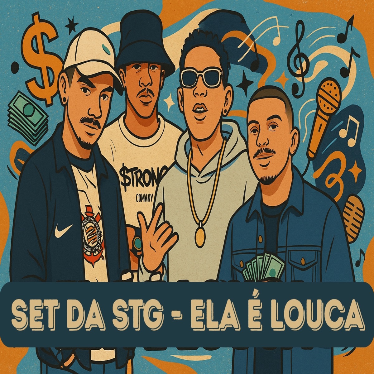 Set da Stg - Ela É Louca (feat. Clement, Vitagus & Leiva zn) - Single by NVITIN album cover