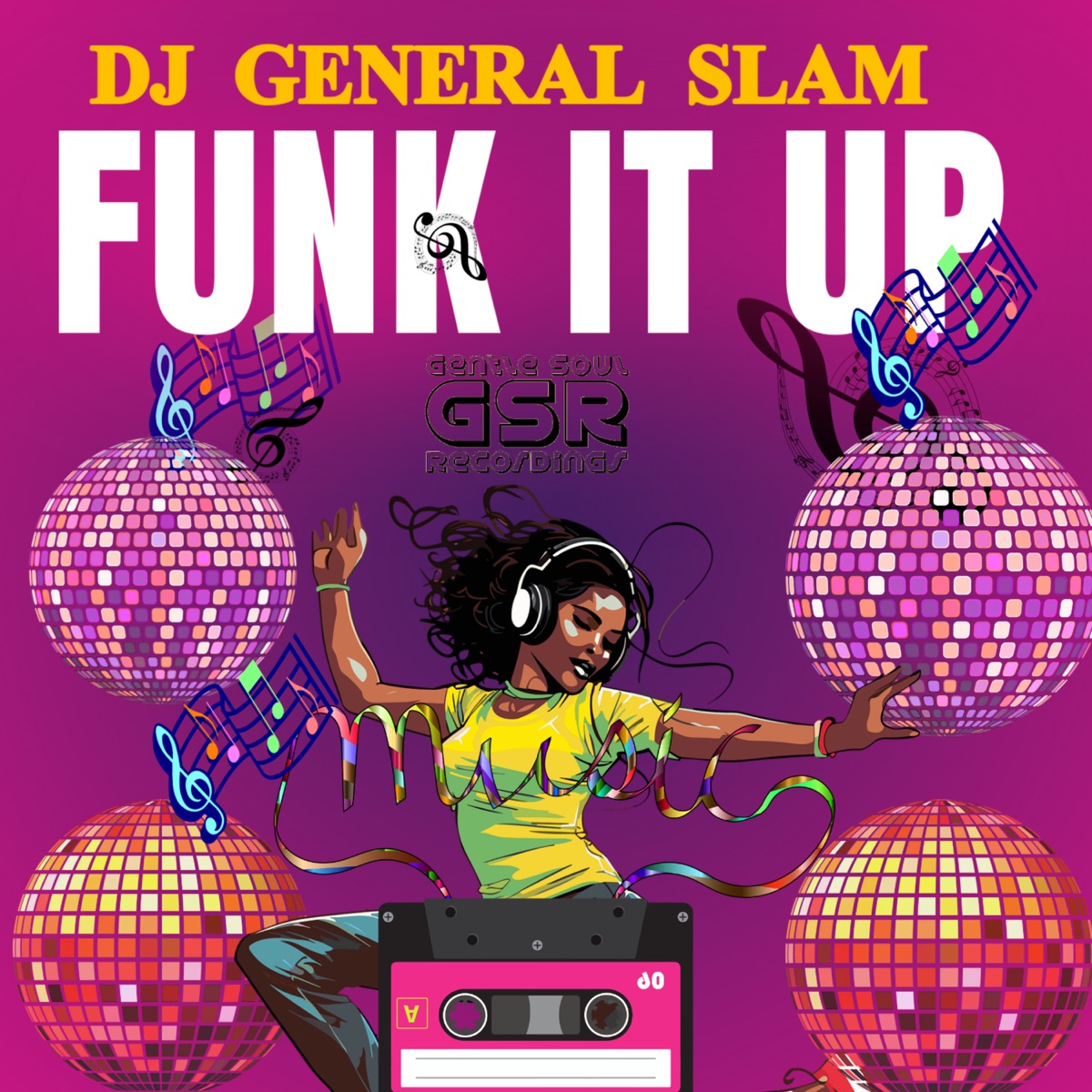 Funk It Up - Single by DJ General Slam album cover