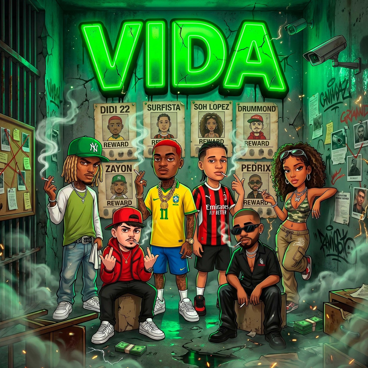 VIDA - Single by The Box, Surfista, Soh Lopez, Didi & Fahel album cover