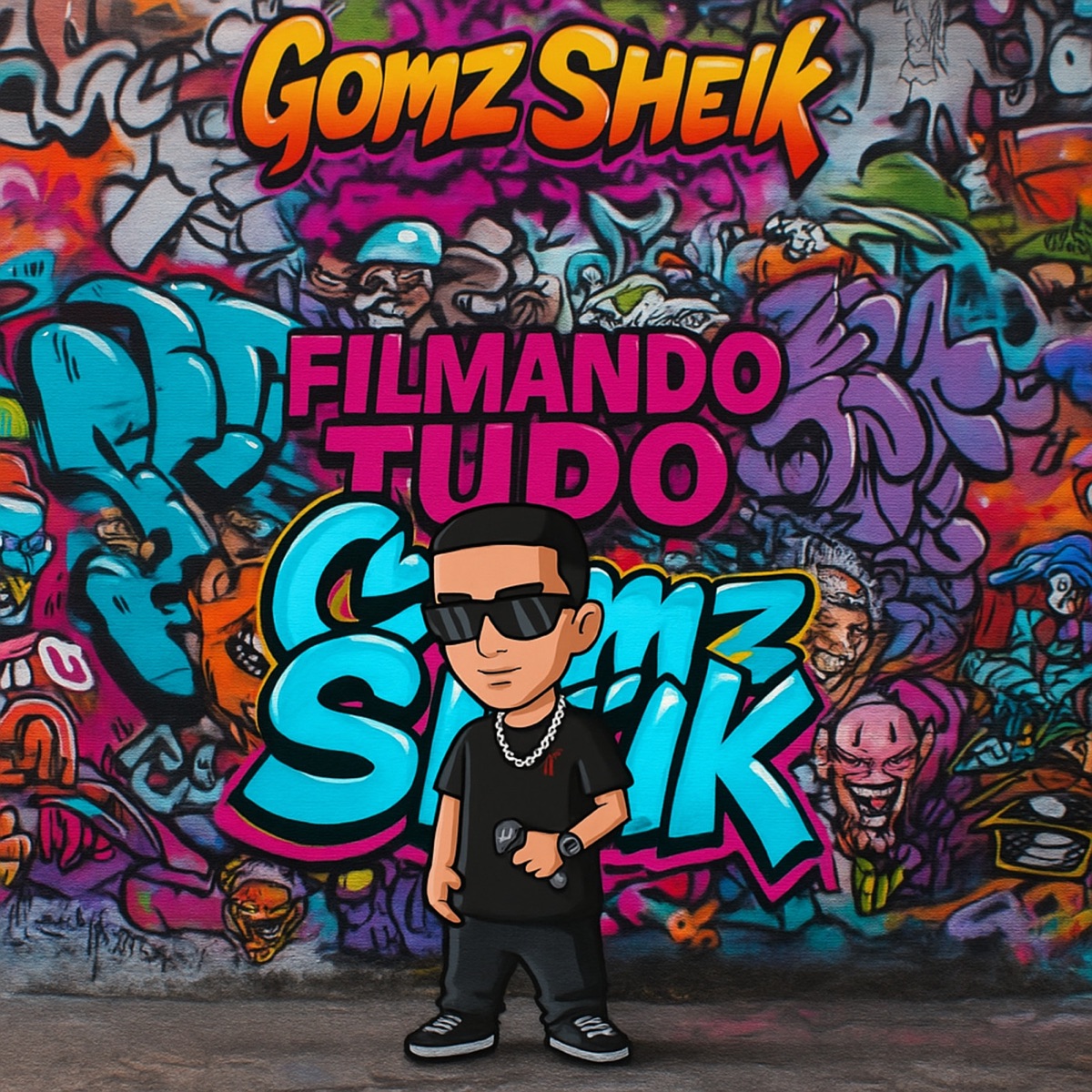 Filmando Tudo - EP by GOMZ SHEIK album cover