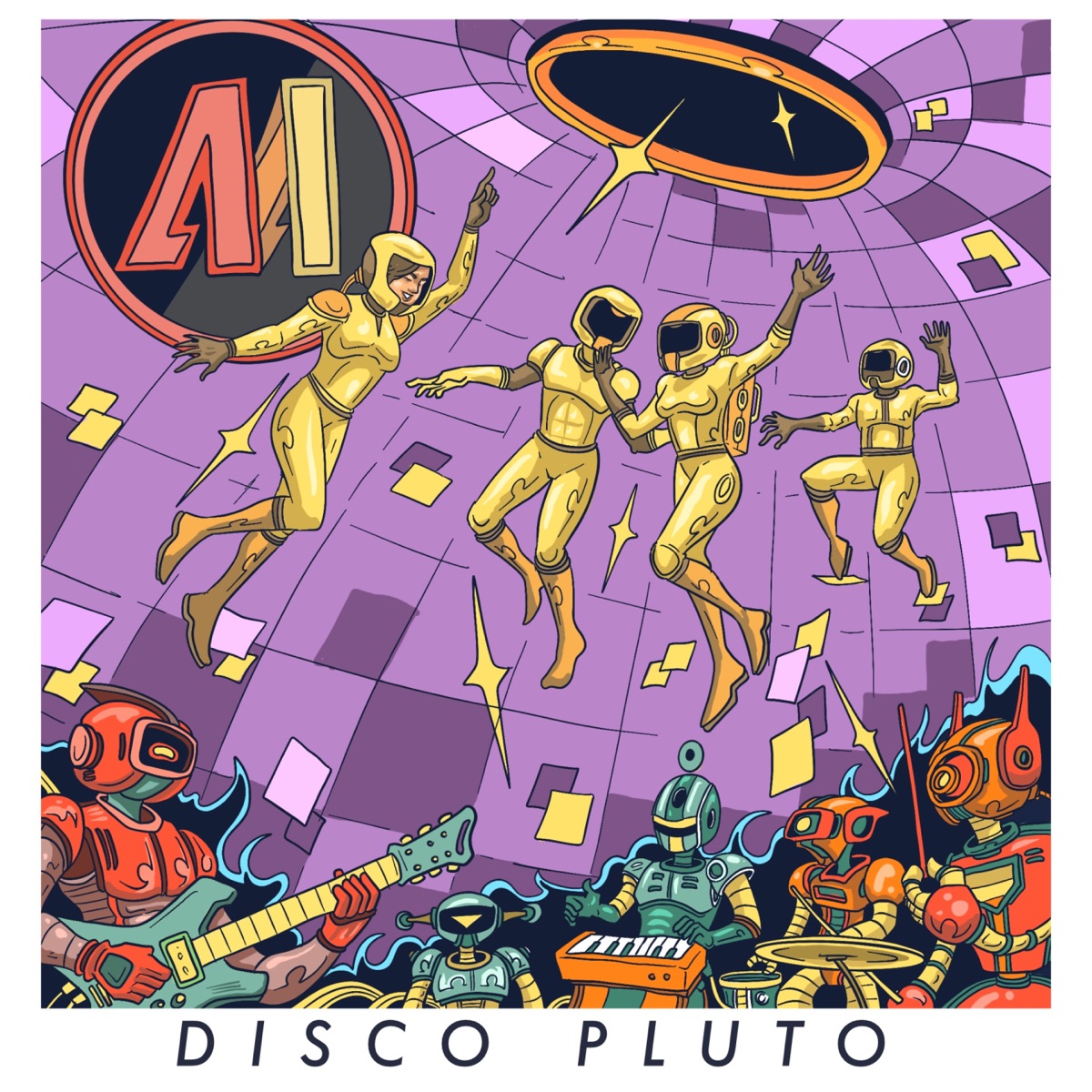 DISCO PLUTO (feat. anaisoula, Dafrosty & Glazed Baguette) - EP by MARS ARMSTRONG album cover
