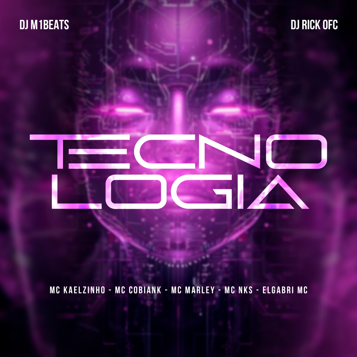Tecnologia (feat. Mc Nks, ELGABRI MC, DJ M1beats & Dj Rick Ofc) - Single by Kaelzinho MC, Mc Cobiank & MC Marley album cover