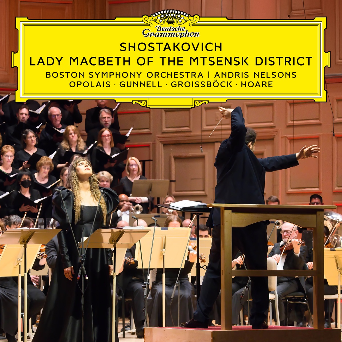 Shostakovich: Lady Macbeth of Mtsensk District, Op. 29 by Kristine Opolais, Brenden Gunnell, Günther Groissböck, Peter Hoare, Boston Symphony Orchestra & Andris Nelsons album cover