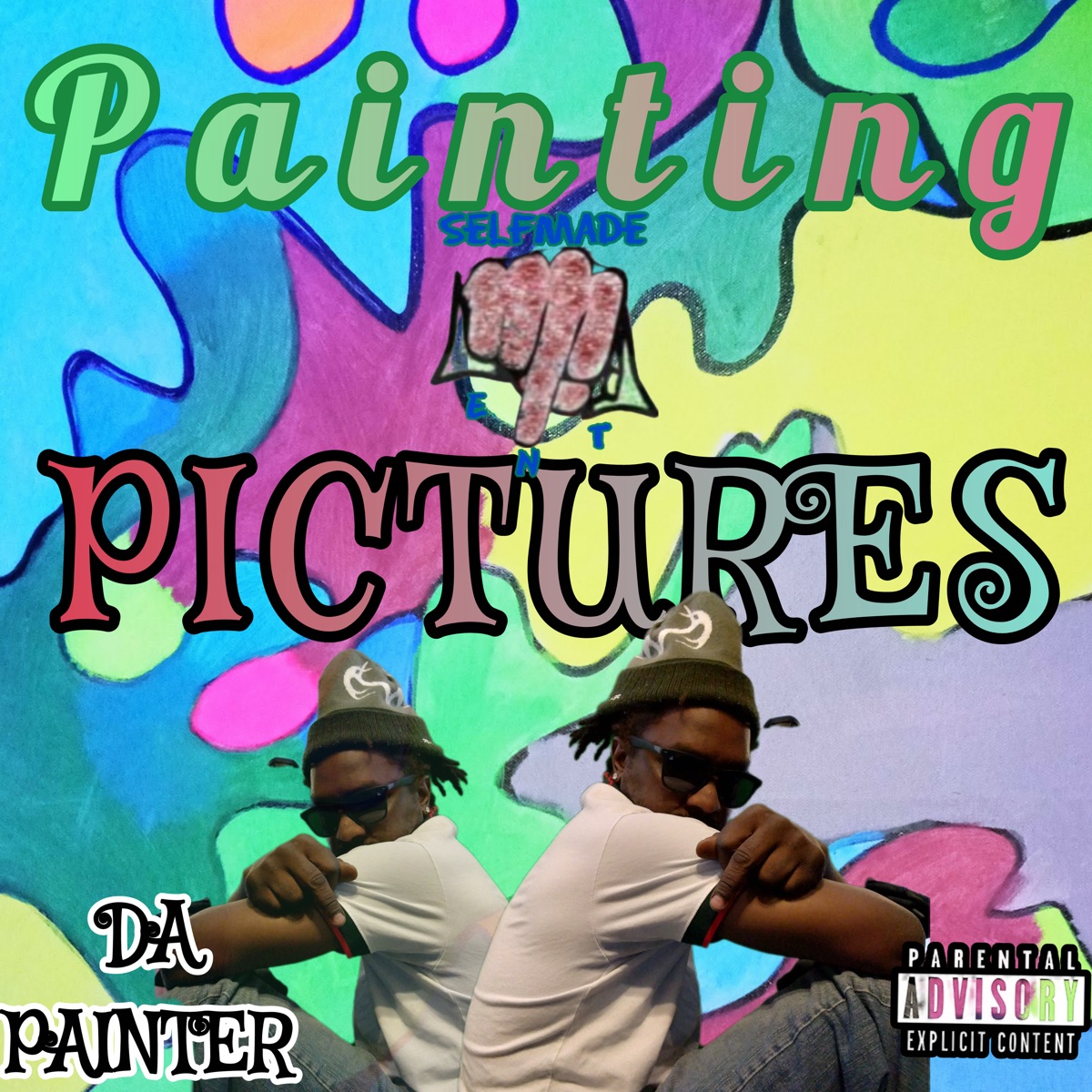 Painting Pictures Hands Up - Single by TroubleKing album cover