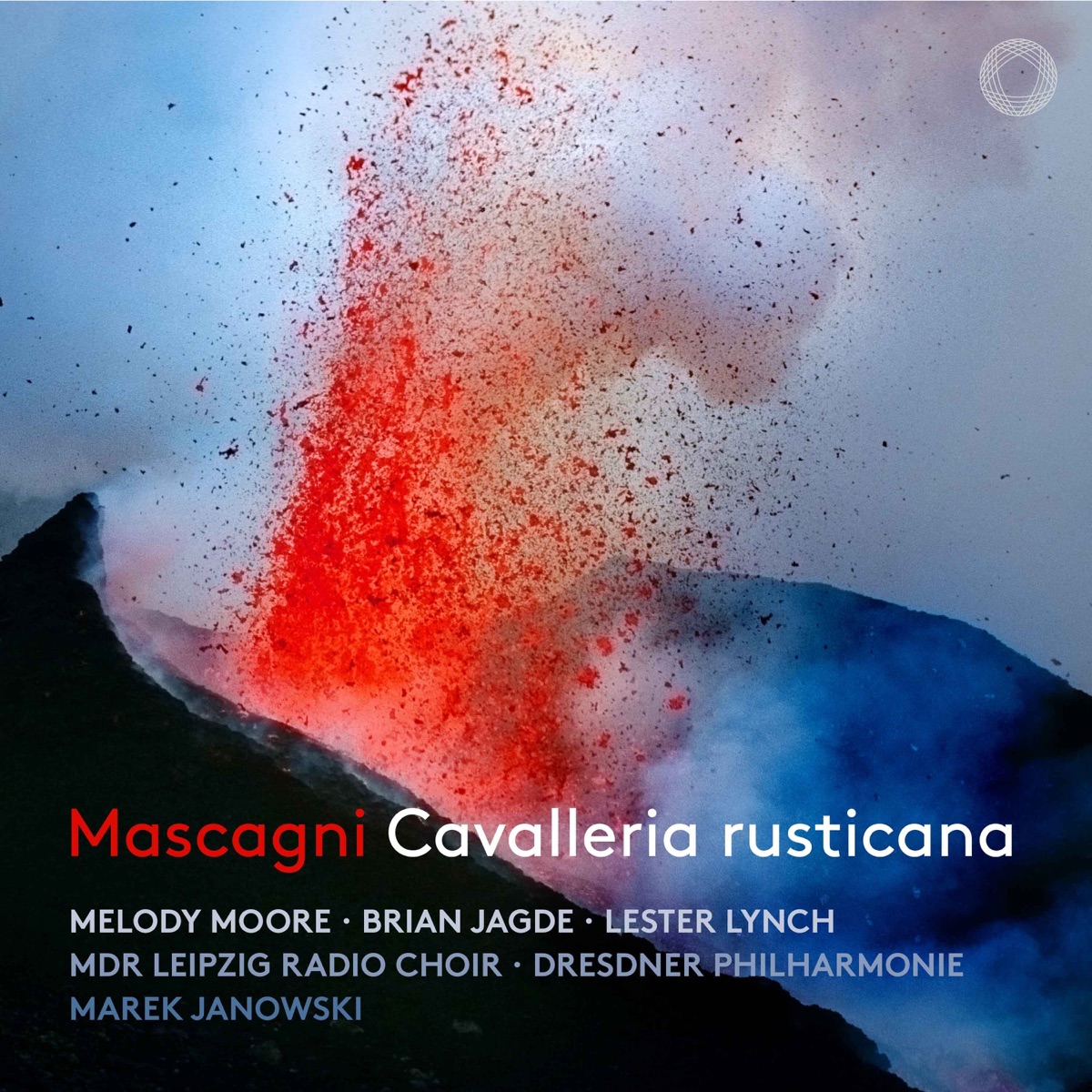 Mascagni: Cavalleria Rusticana by Marek Janowski, Dresdner Philharmonie, Melody Moore, Brian Jagde, Lester Lynch & MDR Leipzig Radio Chorus album cover