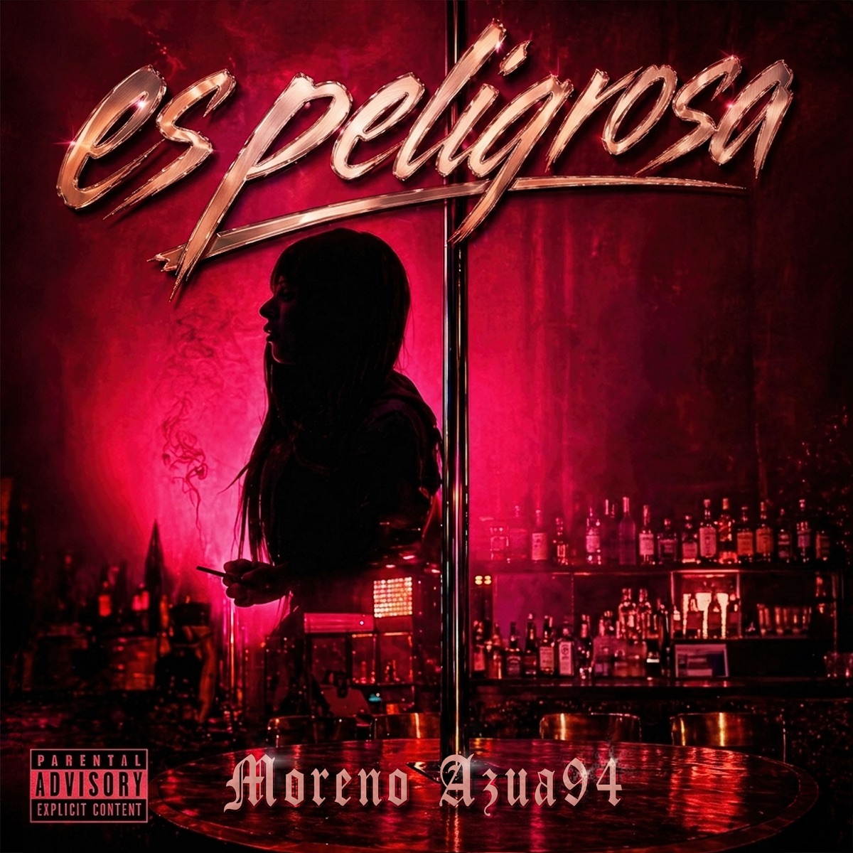 Es Peligrosa (feat. Azua94) - Single by Moreno 482 album cover