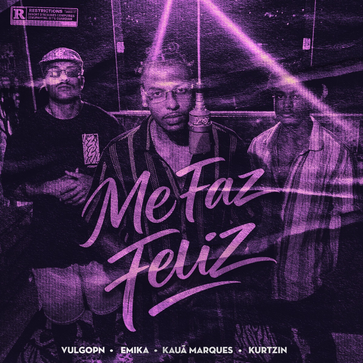 Me Faz Feliz - Single by Emika Mac, VulgoPn & Kauã Marques album cover