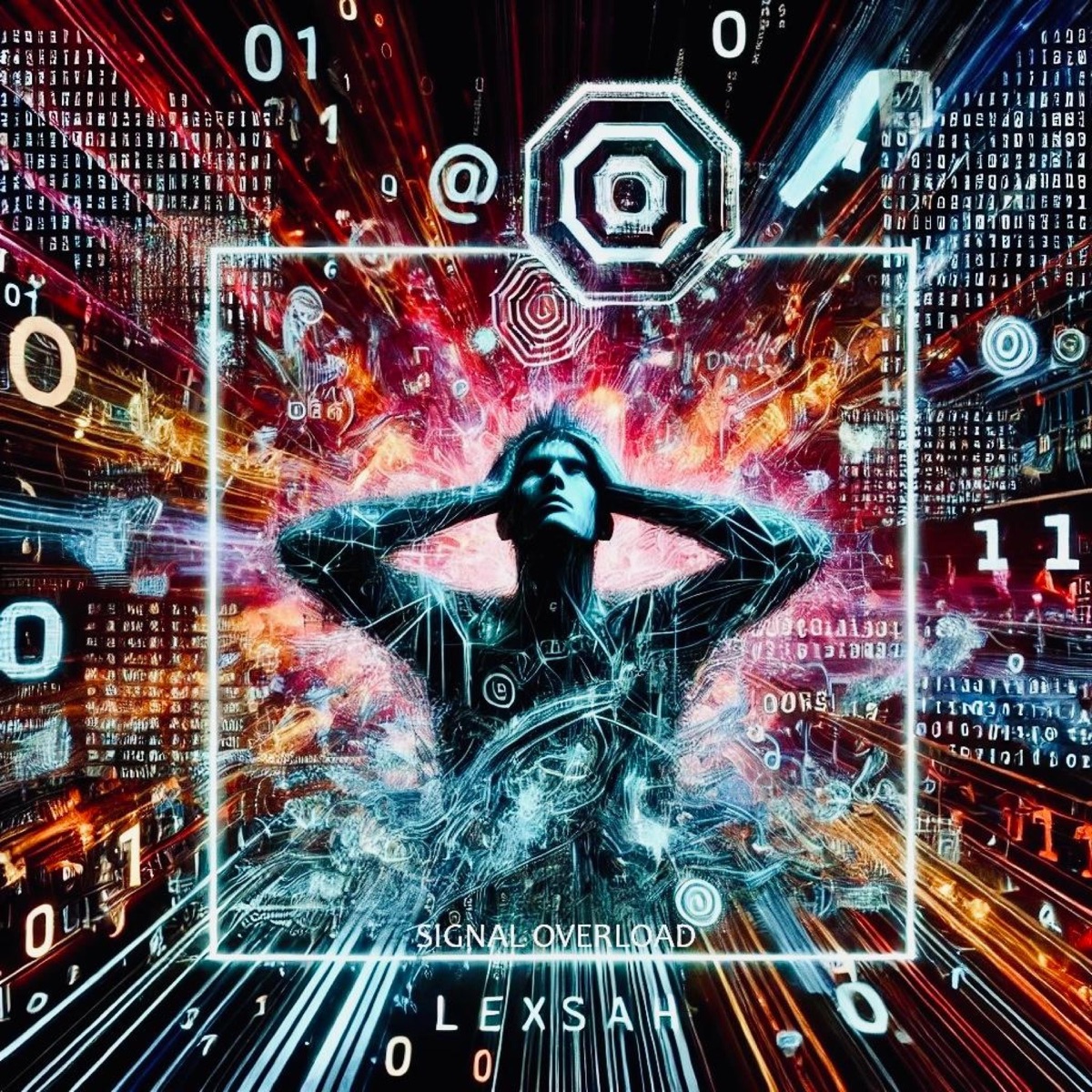 Signal Overload by LEXSAH album cover