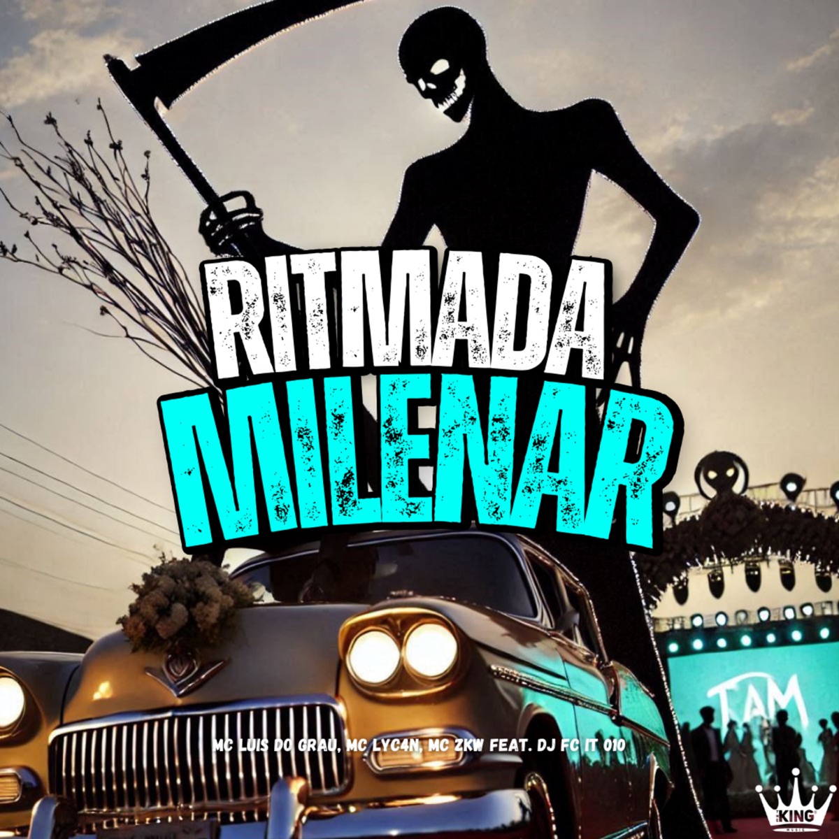Ritmada Milenar (feat. DJ FC IT 010) - Single by MC LUIS DO GRAU, MC LyC4N & MC ZKW album cover