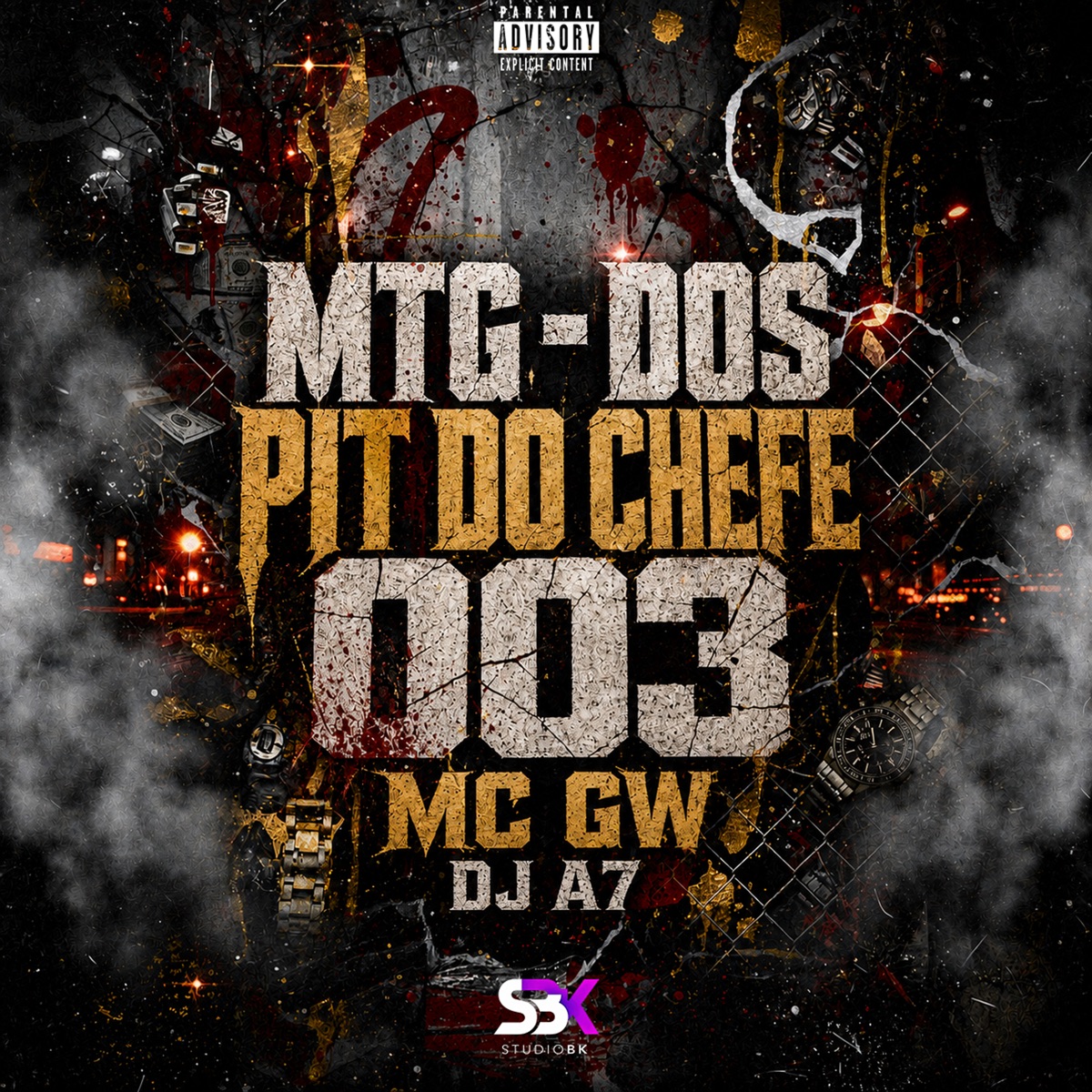 MTG - DOS PIT DO CHEFE 003 - Single by DJ A7 & Mc Gw album cover