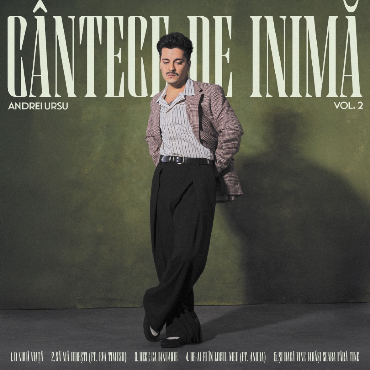 Cântece de Inimă, Vol. 2 - EP by Andrei Ursu album cover