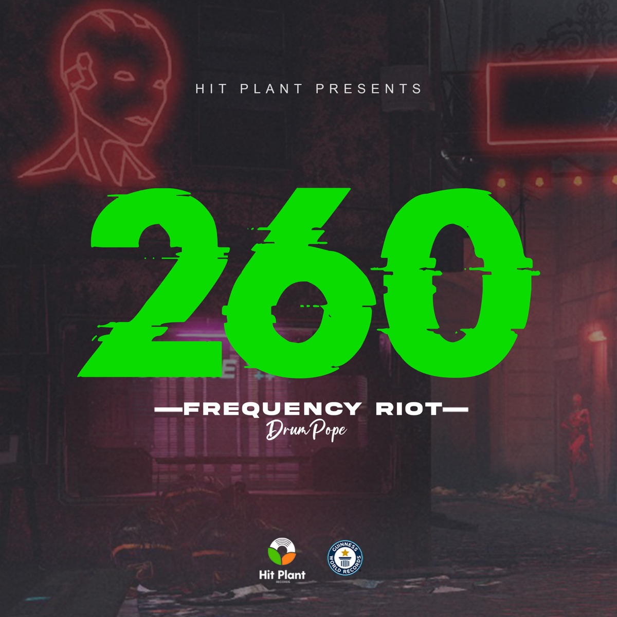 FREQUENCY RIOT - Single by DrumPope album cover