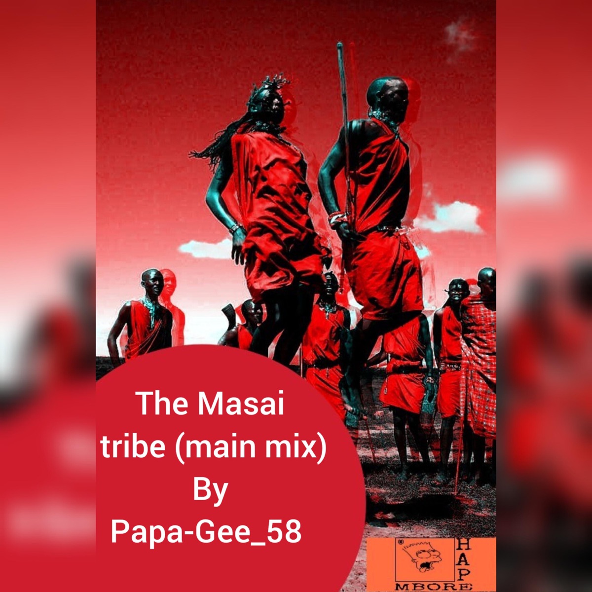 The Masai tribe (Radio Edit (main mix)) - Single by Papa-Gee_58 album cover