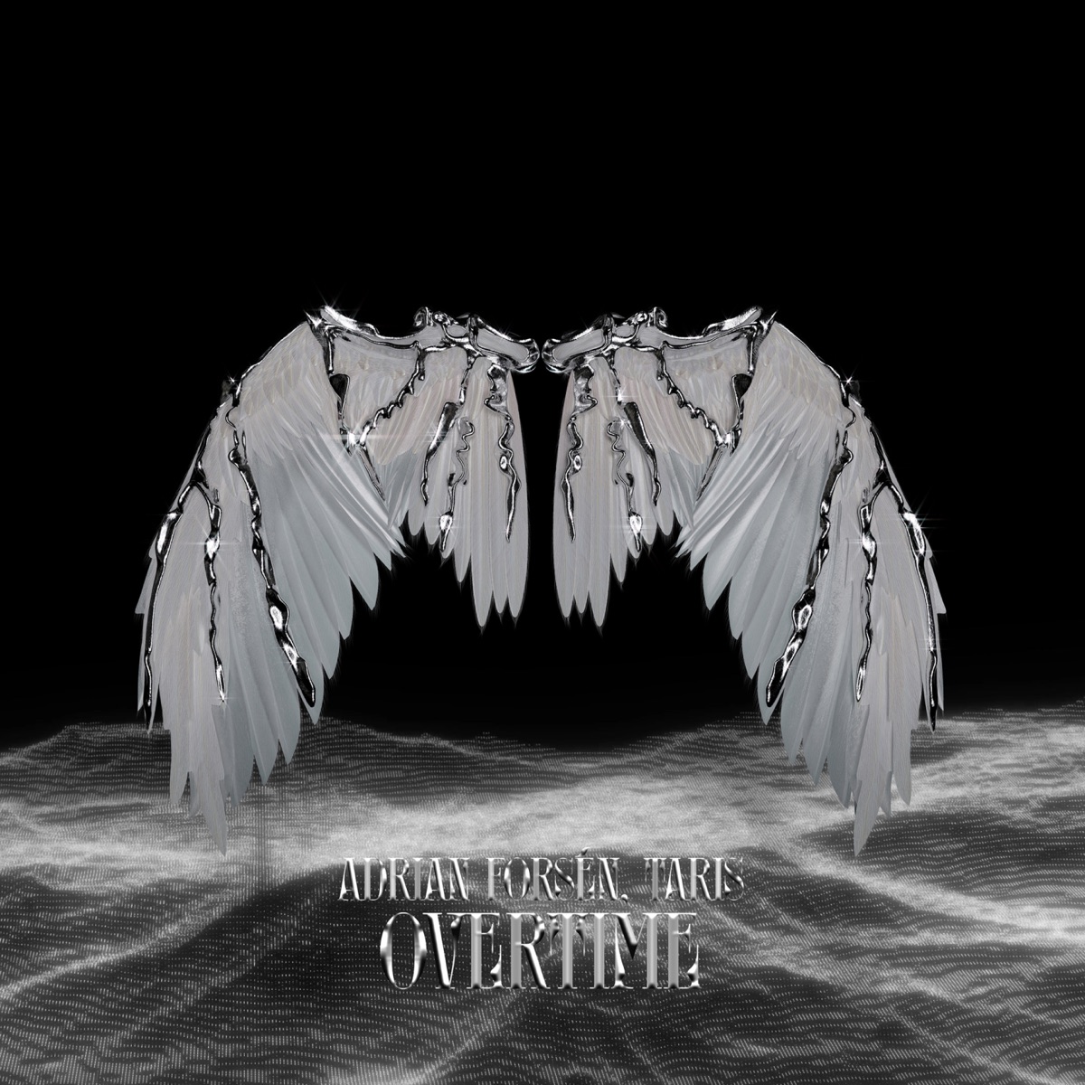 Overtime - Single by Adrian Forsén & Taris album cover
