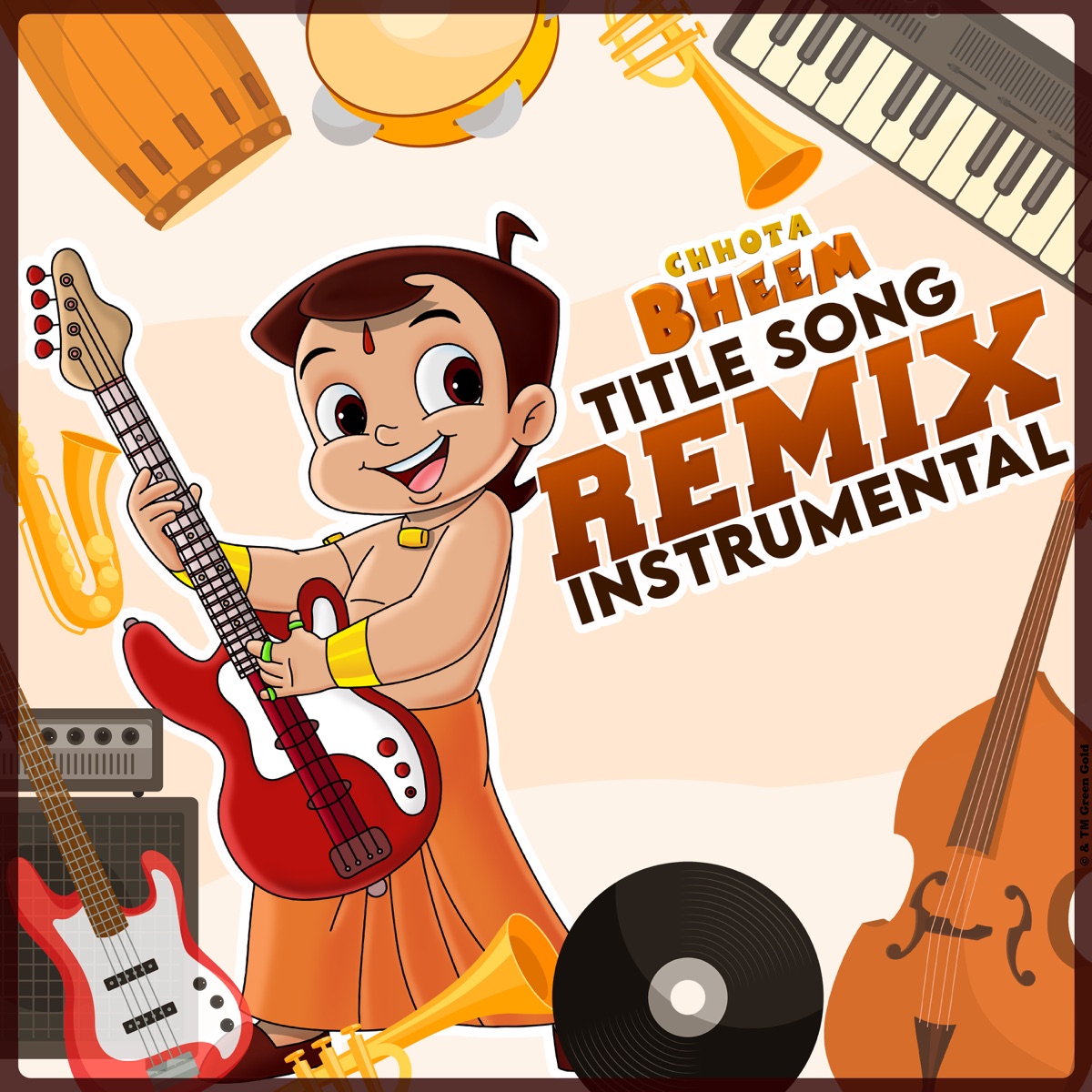Chhota Bheem Title Song (Remix Instrumental) - Single by Sabiya khan & Chhota Bheem album cover