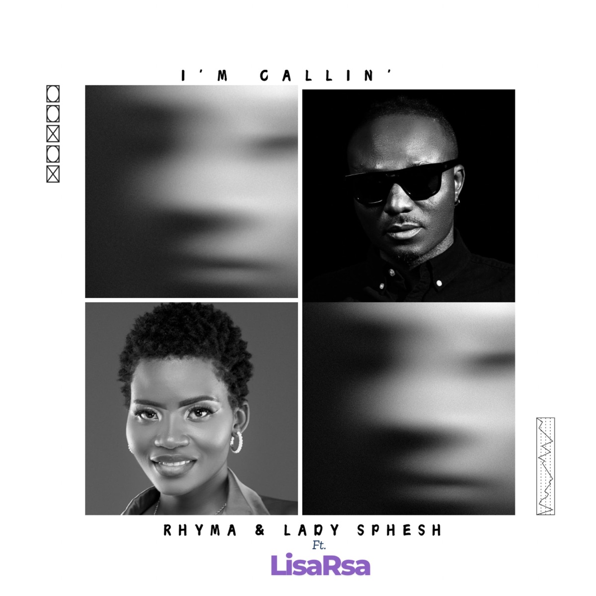 I'm Callin' - Single by Rhyma & Lady Sphesh album cover