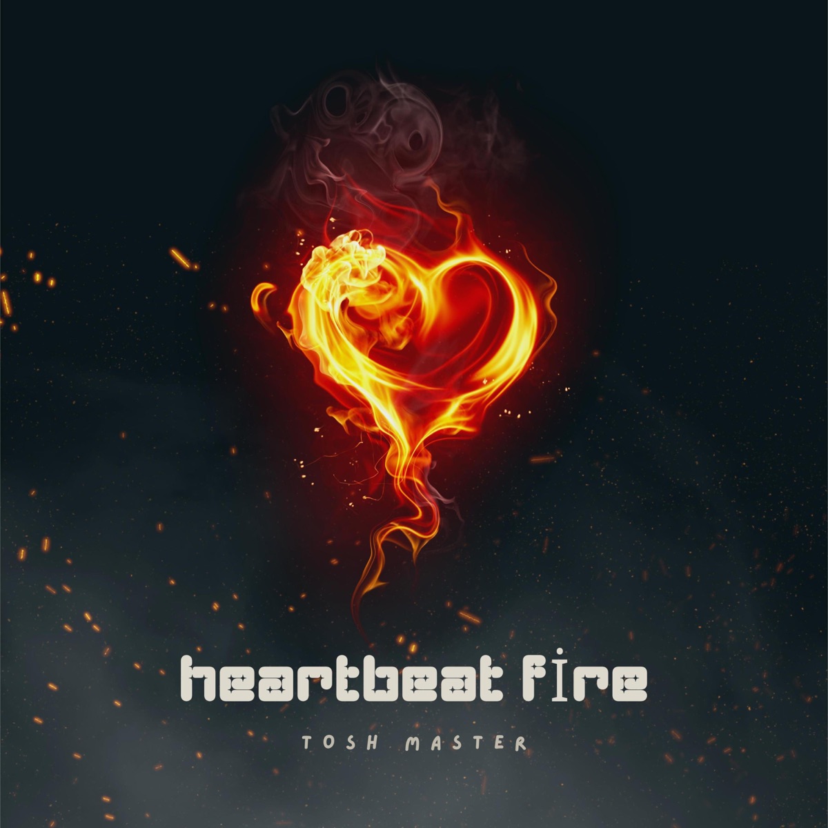 HeartBeat Fire (Radio Edit) - Single by Tosh Master album cover