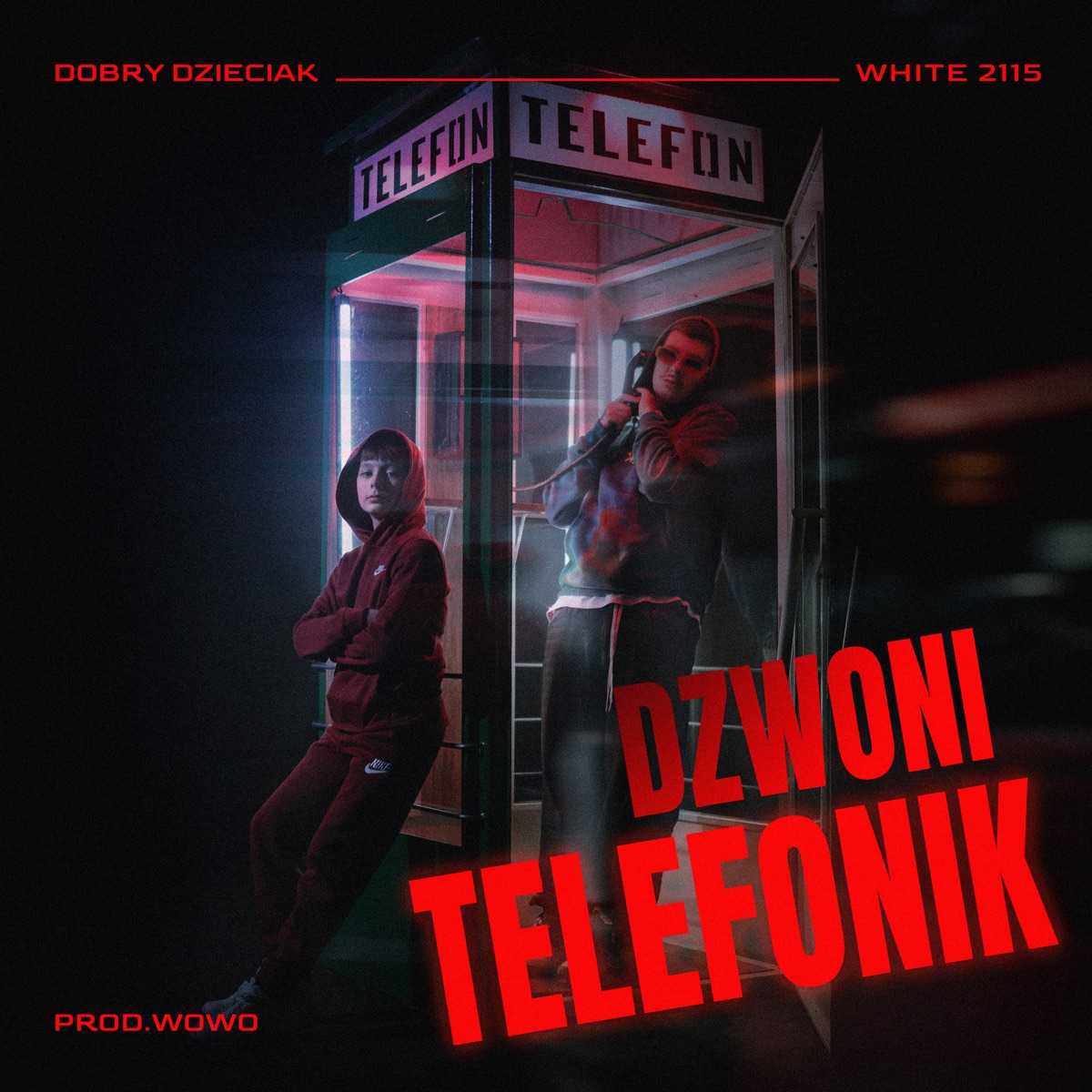 Dzwoni telefonik - Single by Dobry Dzieciak, White 2115 & Wowo album cover