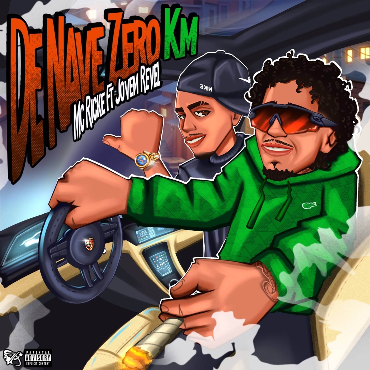 De Nave 0km - Single by Mc Ricke & Jovem Revel album cover
