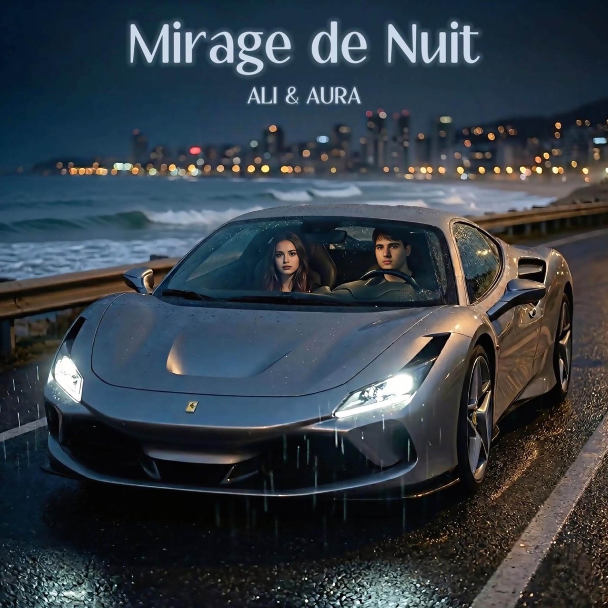 Mirage de Nuit (feat. AURA) - Single by ALI album cover