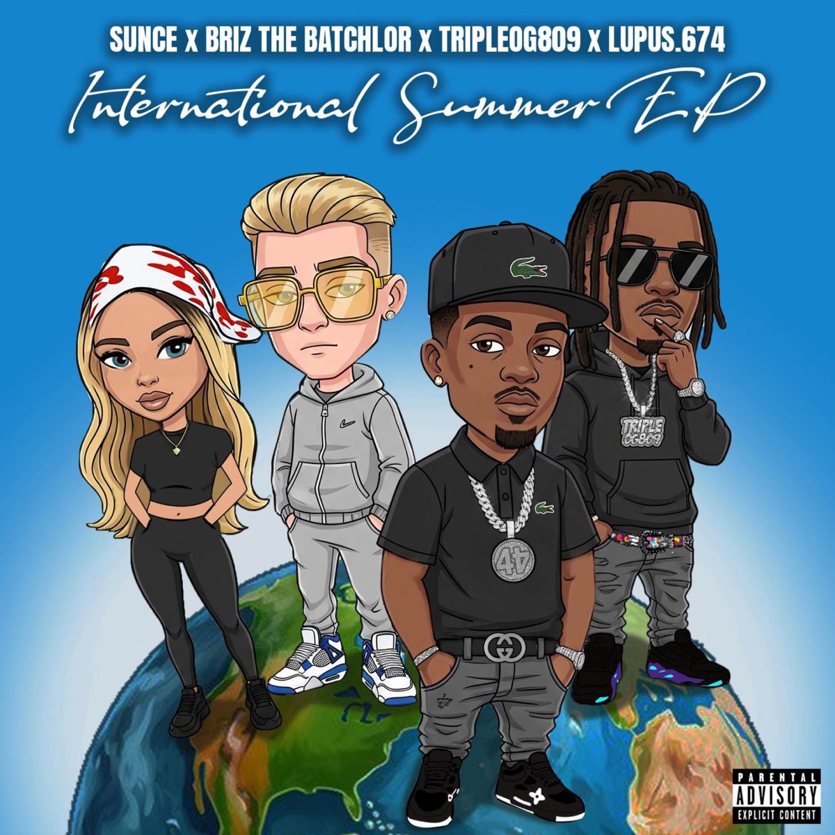 Gabbana - Single by Briz the Batchlor, Lupus.674, TripleOG809 & Sunce album cover