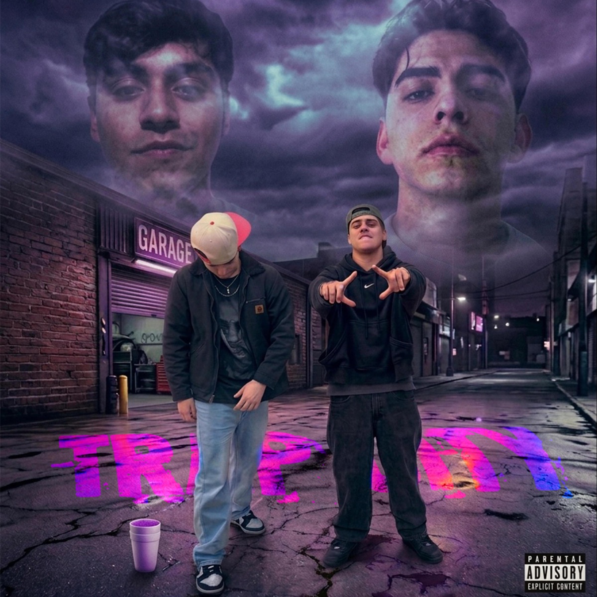 Five O' Crew Trap City - EP by Sazzo & Rony album cover