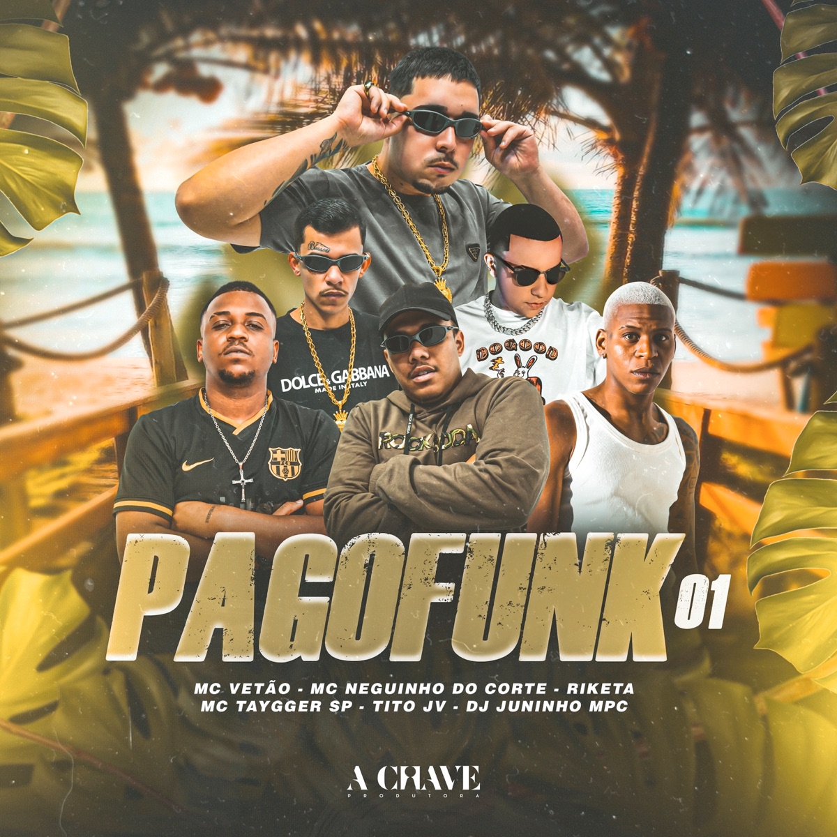 PagoFunk #01 (feat. Mc Taygger SP, Tito JV & Mc Neguinho do Corte) - Single by Mc Vetão, Riketa & Dj Juninho Mpc album cover