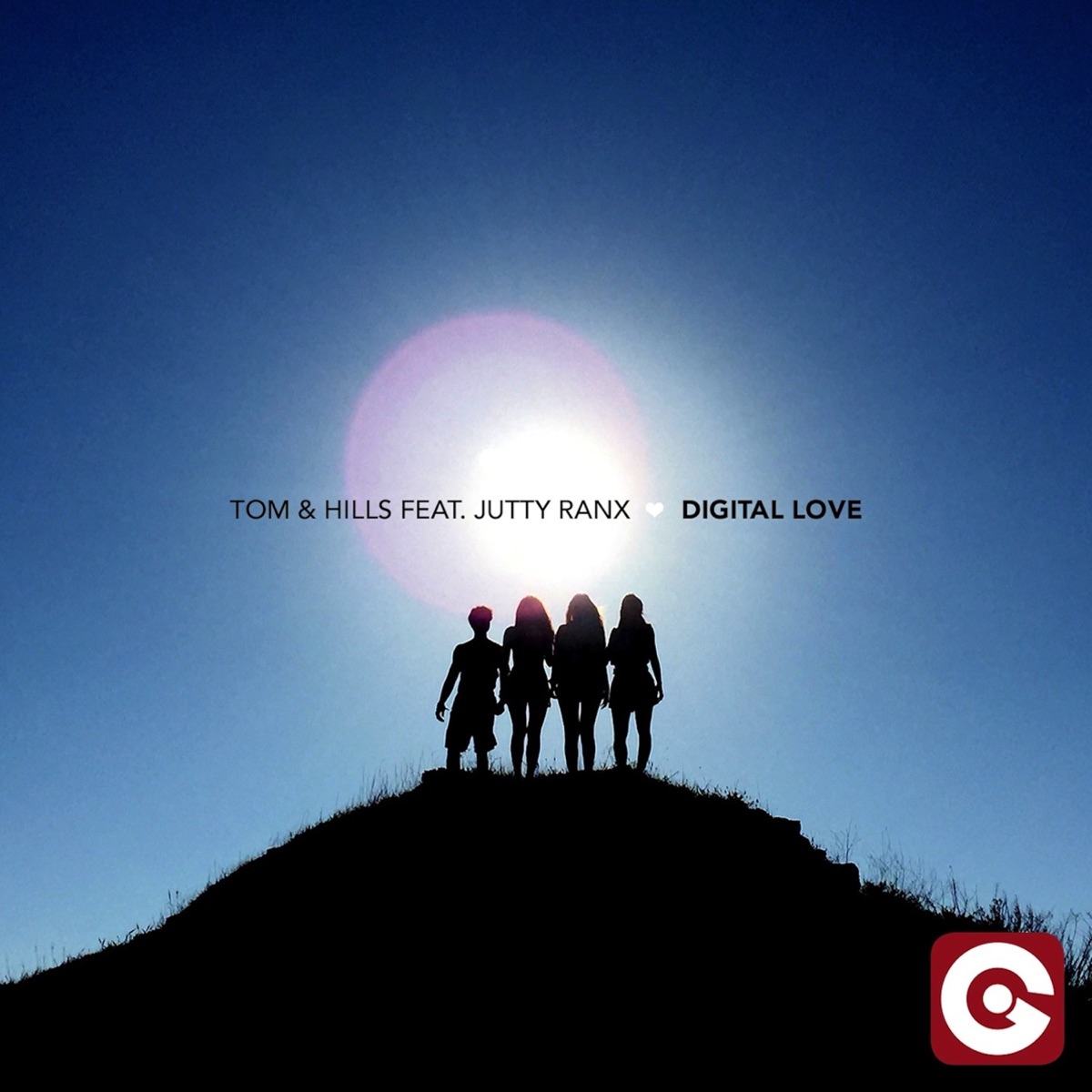 Digital Love (Remixes) [feat. Jutty Ranx] by Tom & Hills album cover