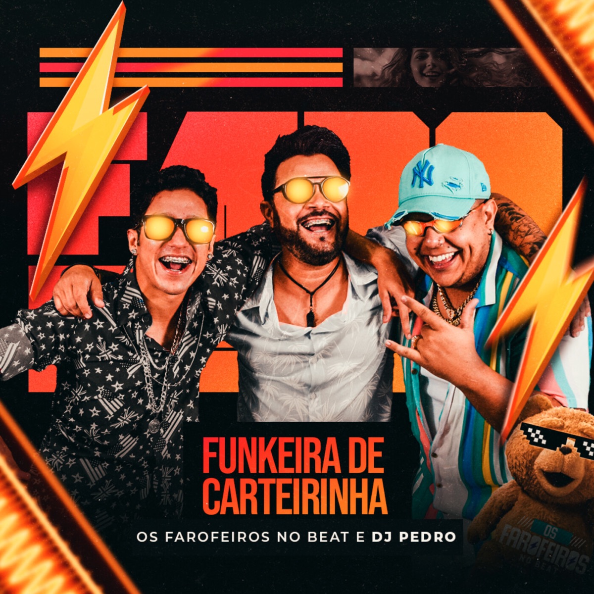 Funkeira de Carterinha - Single by Os Farofeiros No Beat & DJ Pedro album cover