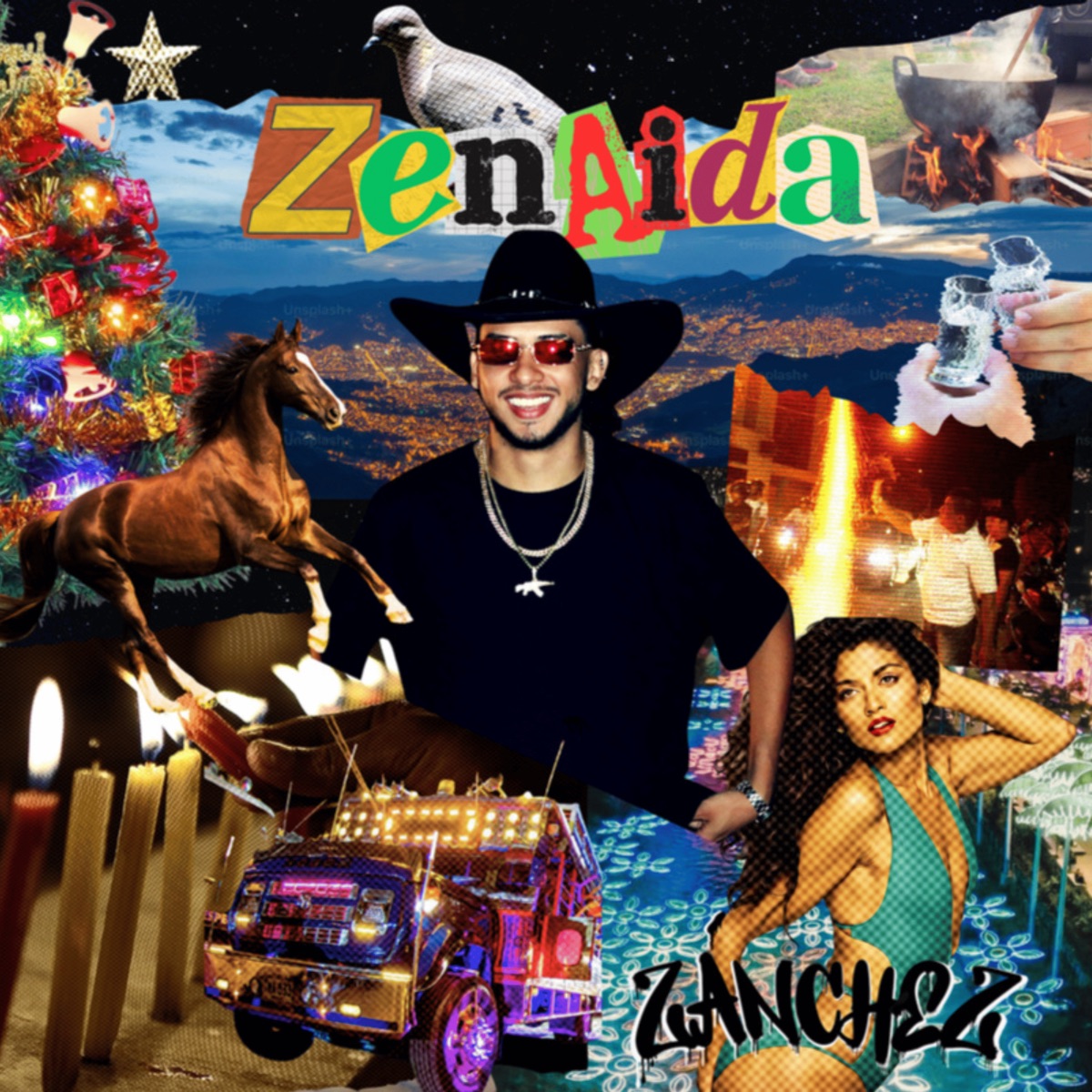Zenaida - Single by Zanchez & Nisson Controla album cover