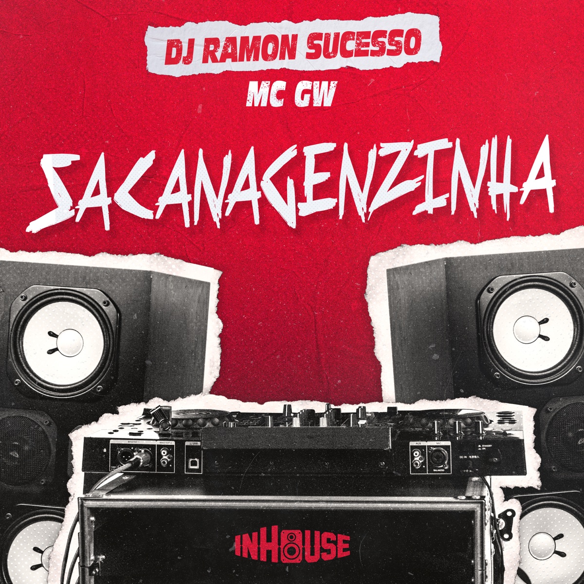 Sacanagenzinha - inHouse - Single by Dj Ramon Sucesso & Mc Gw album cover