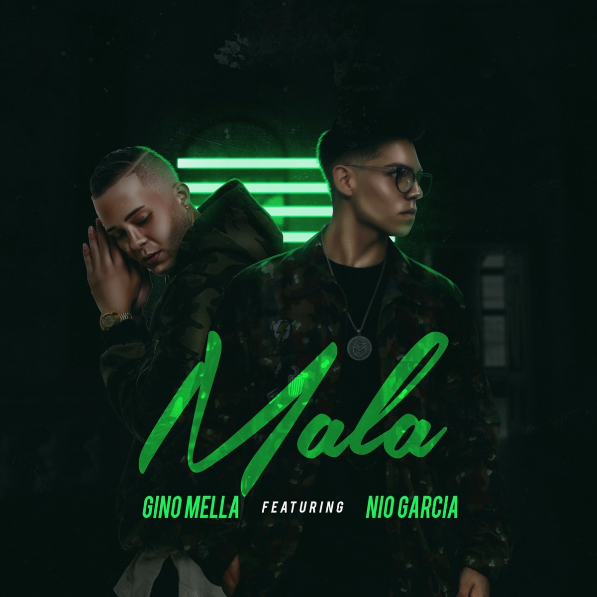 Mala - Single by Gino Mella, Nio García & AnthonySly album cover