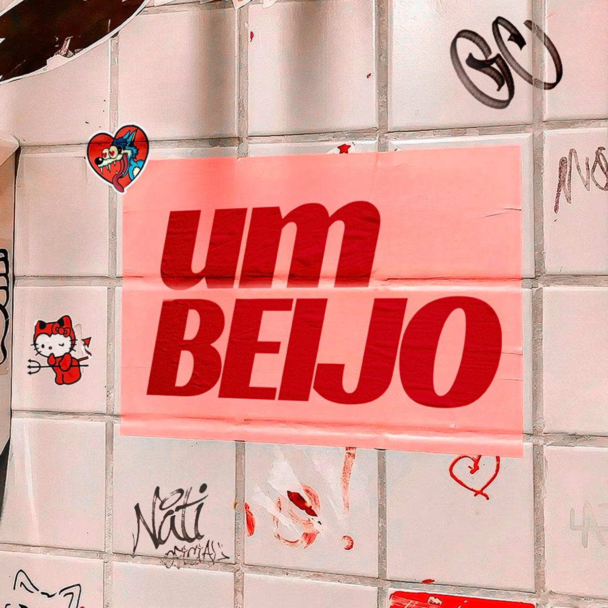 Um Beijo - Single by G Christovam & NATI OFICIAL album cover