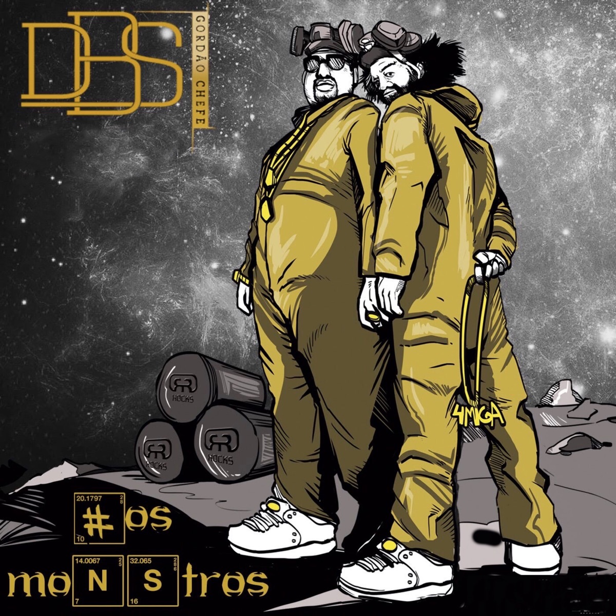 Os Monstros - Single by DBS Gordão Chefe album cover