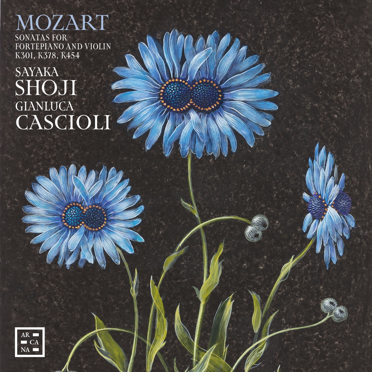 Mozart: Sonatas for Fortepiano and Violin, K. 301, K. 378, K. 454 by Sayaka Shoji & Gianluca Cascioli album cover