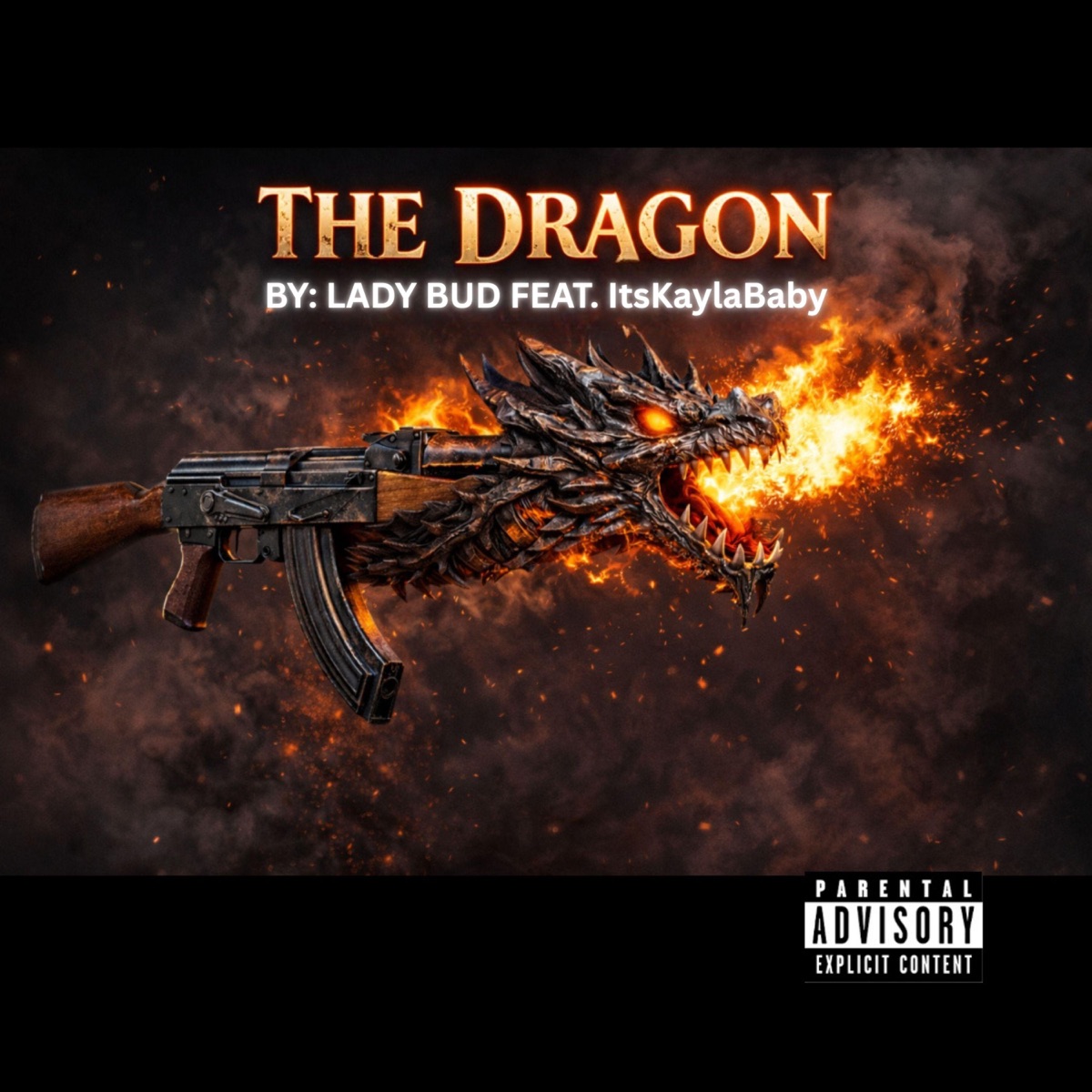 THE DRAGON (feat. ITSKAYLABABY) - Single by LADY BUD album cover