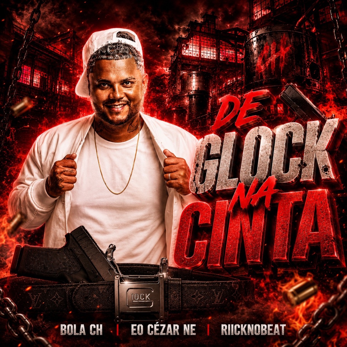 De Glock na Cinta - Single by Bola CH, EO Cézar Ne & Riicknobeat album cover