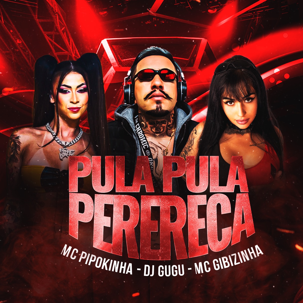 Pula Pula Perereca - Single by Dj Gugu, MC Gibizinha & MC Pipokinha album cover