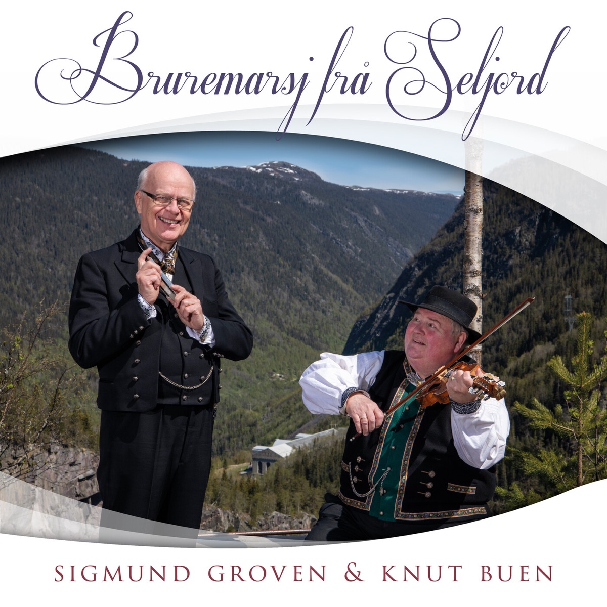 Bruremarsj frå Seljord - Single by Sigmund Groven & Knut Buen album cover